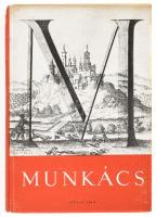 R. Vozáry Aladár: Munkács. Bp., 1943, Officina. Fekete-fehér fotókkal illusztrált. Kiadói Illusztrált kartonált papírkötésben, a gerincen kis sérüléssel.