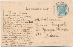 Maroshévíz, Oláhtoplica, Toplita, Toplica; látkép, fűrésztelep. Heiter fényképész felvétele / sawmil...