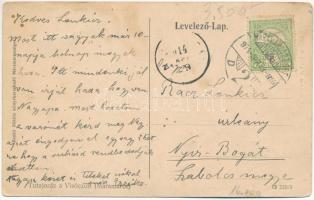 1914 Visóvölgy, Valea Viseului; tutajozás a Visóczon (Máramaros), Visó folyó. Benkő Miklós utóda kia...