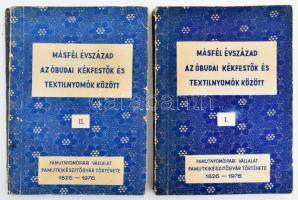 Dr. Geszler Ödön: Másfél évszázad az óbudai kékfestők és textilnyomók között. A Pamutkikészítőgyár története 1826-1976. I-II. kötet. (I.: Tőkés gazdasági környezetben. II.: A szocialista vállalat.) Bp., 1976, Pamutkikészítőgyár. Kiadói papírkötés, kissé sérült borítókkal. Megjelent 1000 példányban.