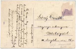 1923 Szinérváralja, Szinér-Váralja, Seini; Szinérvárhegy / Cetatea / castle (EK)