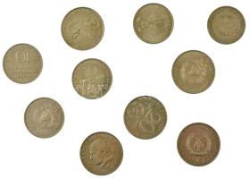 NDK 1972. 5M Cu-Ni "Meissen" + 1971. 20M Cu-Ni "Ernst Thalmann" + 1972. 10M Cu-N...