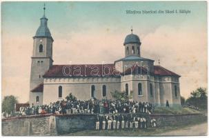 Szecsel, Feketevíz, Schwarzwasser, Sacel (Szelestye, Saliste); Sfintirea biserica / Ortodox templom felszentelési ünnepsége / sanctification of the Orthodox church (fl)