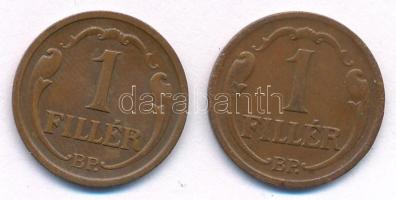 1930-1936. 1f bronz (2xklf) T:AU,XF