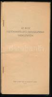 1957 Az IBUSZ fizetővendéglátó-szolgálatának tájékoztatója. (Balaton és környéke, Aggtelek, Mátrafür...