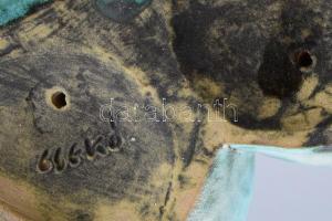 Csekovszky Árpád (1931-1997): Női torzó. Jelzett, hibátlan, m: 19,5 cm