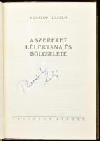 Noszlopi László 3 műve: Emberismeret és emberekkel való bánás; A titkos erők és tanítások lélektana;...