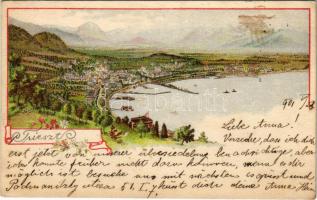 1901 Trieste, Trieszt; litho (fl)