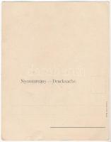 Budapest I. Kilátás a Várkertből, Savoyai Jenő szobor. Taussig Arth. 8972. - hajtatlan panorámalap (...