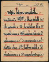 1928 Tündérvásár két lapszám, egyik hiányos