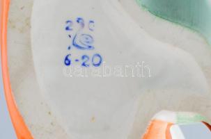 Polonne ukrán táncosok tangóharmonikás. Kézzel festett, jelzett, hibátlan 18x22 cm