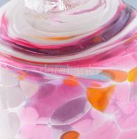 Murano üveggömb dísz. Anyagában színezett, hibátlan d: 7 cm