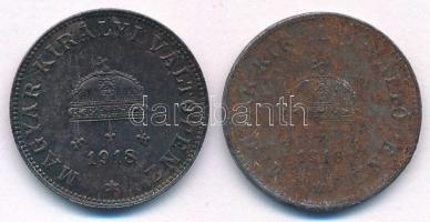 1916-1918. 20f Fe (2xklf) T:XF-F oxidáció