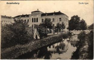 Szombathely, Deák liget, Múzeum. Vasúti Levelezőlapárúsítás 2468. (EK)