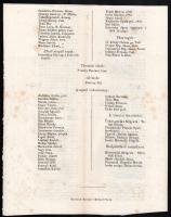 cca 1870 A Képzőművészeti Társulat kitöltetlen alapító (adomány) levele, benne a Képzőművészeti Társ...