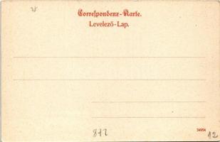 Lajtabruck, Bruck an der Leitha; Leitha-Idylle / Lejta partja, Harrach (Prugg) kastély. Marie Huber ...