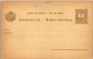 Zagreb, Zágráb; Ezredéves Országos Kiállítás 2Kr. Ga. / Hungarian Millennium Exhibition issue. Art N...