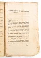 cca 1800 A Magyar Királyság nádorának beszéde latin nyelven