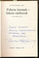 Kutasi Kovács Lajos: Fekete istenek, fekete emberek. DEDIKÁLT! Az Afro-Brazil világ. Bp., 1980. Gond...