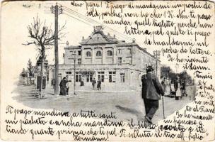 1902 Wien, Vienna, Bécs II. Prater, Jantsch Theater, Lustspielkino / cinema (burned down completely in 1981) (tear)