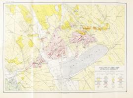 A Velencei-hegység geológiai térképe, 1:40 000, kiadja: Magyar Földrajzi Intézet Rt., 50×67 cm