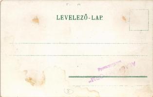 Budapest V. Károlyi körút, Mellinger és Strausz Salamon üzlete, villamosok, lovaskocsik. Erdélyi cs....