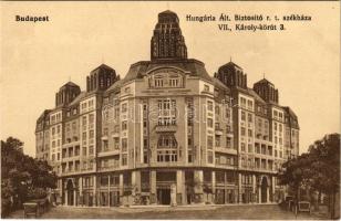 Budapest VII. Hungária Általános Biztosító Rt. székháza, Filmmúzeum. Károly körút 3.