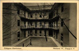 1939 Budapest IX. Collegium Emericanum, belső udvar. Lónyay utca 9.