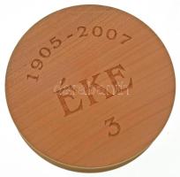 Farkas Ferenc (1958-) 2007. "Rodin" egyoldalas, öntött bronz emlékérem, az ÉKE tagsági érm...