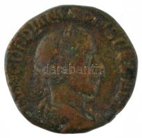 Római Birodalom / Róma / III. Gordianus 240. Sestertius bronz (15,02g) T:VF,F Roman Empire / Rome / Gordian III 240. Sestertius bronze "IMP GORDIANVS PIVS FEL AVG / [AE]QVITAS A[VG] - S-C" (15,02g) C:VF,F RIC IV 267