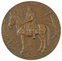 2014. "In memoriam / 1914-1918" az I. Világháborúról megemlékező öntött bronz ÉKE tagsági érem, peremen "35/40" sorszámmal. Szign.:K (~98mm) T:UNC