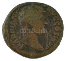 Római Birodalom / Róma / Hadrianus 134-138. As bronz (10,06g) T:F Roman Empire / Rome / Hadrian 134-...
