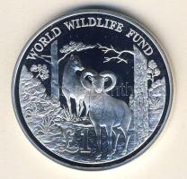 Ciprus 1986. 1Ł Ag "WWF-Mufflon" T:PP Csak 25.000db! Tanúsítvánnyal!