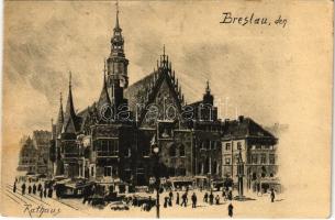 Wroclaw, Breslau; Rathaus / town hall