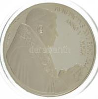 Vatikán 2009. 5E Ag "XVI. Benedek / A béke világnapja" forgalomba nem került emlékkiadás eredeti dísztokban, tanúsítvánnyal T:PP Vatican 2009. 5 Euro Ag "Benedictus XVI / 42nd World Day of Peace" non-circulating commemorative coin in original hard case, with certificate C:PP Krause KM#415