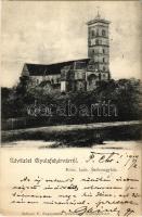 1904 Gyulafehérvár, Karlsburg, Alba Iulia; Római katolikus székesegyház. Schäser F. fénynyomdai műintézete / cathedral (fl)