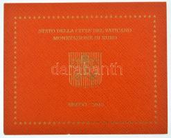 Vatikán 2016. 1c-2E (8xklf) forgalmi sor eredeti karton dísztokban T:UNC a tokon kis sérülés
Vatica...