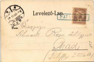 Hatvan, Cukorgyári kastély. Hoffmann M. L. kiadása (fl)