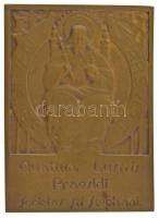 Mátrai Lajos (1875-1966) 1911. "Zichy Nándor grófnak - Fáradhatatlan elnökének a Szent-István T...