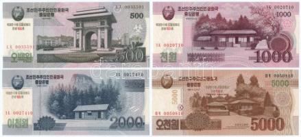 Észak-Korea 2002-2013. 5W - 5000W "Kim Ir Szen születésének 100. évfordulója" (9xklf) emlé...