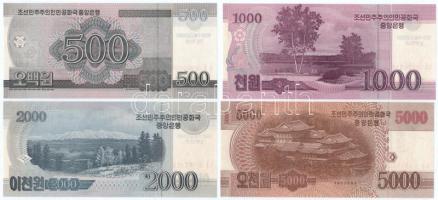 Észak-Korea 2002-2013. 5W - 5000W "Kim Ir Szen születésének 100. évfordulója" (9xklf) emlé...