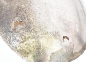 Ezüst(Ag) mokkás kanál, 5 db, jelzett, h: 11 cm, nettó: 50,6 g