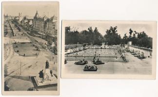 Debrecen - 14 db főleg modern képeslap vegyes minőségben