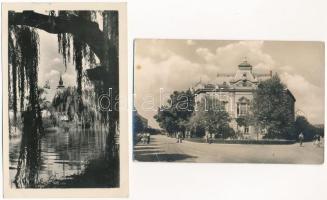 Gyula - 5 db modern Képzőművészeti Alap képeslap vegyes minőségben