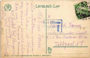 1916 Zagreb, Zágráb; Trgovacka komora / Kereskedelmi és Iparkamara. Vasúti levelezőlapárúsítás 55sz....