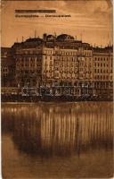 1916 Budapest V. Hotel Dunapalota Ritz szálloda. Biró Pál fényképészeti intézetéből (EK)