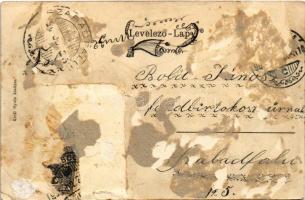 1905 Déva, utca, üzletek. Kroll Gyula kiadása / street view, shops (Rb)