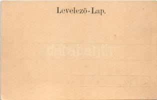 Eger, Széchenyi utca, iskola. Art Nouveau, floral