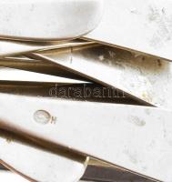 Berndorf süteményes kés és villa szett, kopással, jelzett