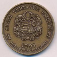 Bognár György (1944-) 1991. "MÉE Gyöngyösi Csoport - Aradi Vértanúk / Dessewffy Arisztid" ...